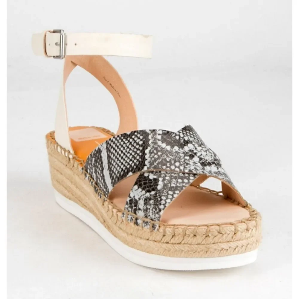 ♡💥3/$55💥♡♡ Dolce Vita  Crisscross Womens  Wedge Shoes  sz 7.5 & 8.5